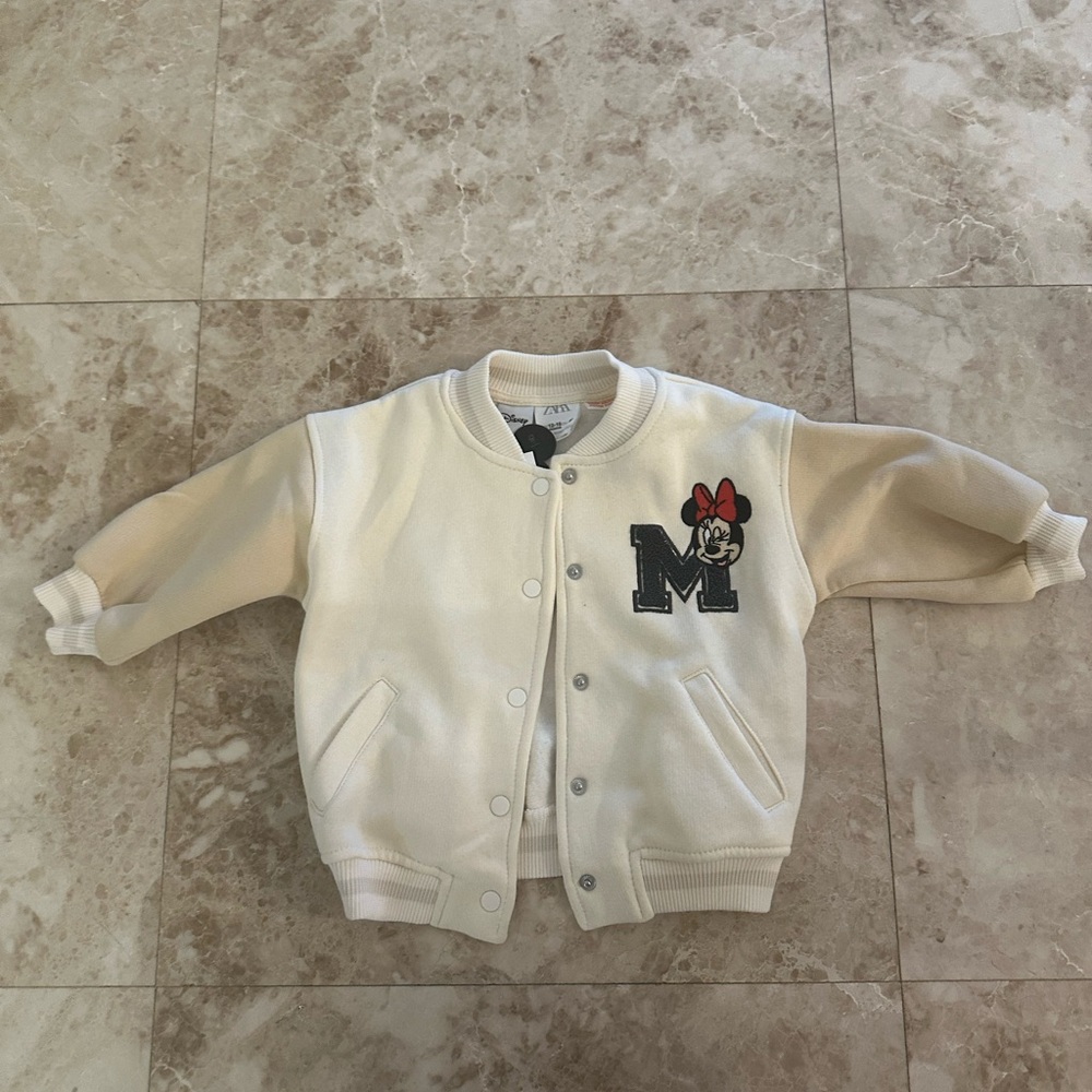 Zara Disney Minnie Bomber Jacket